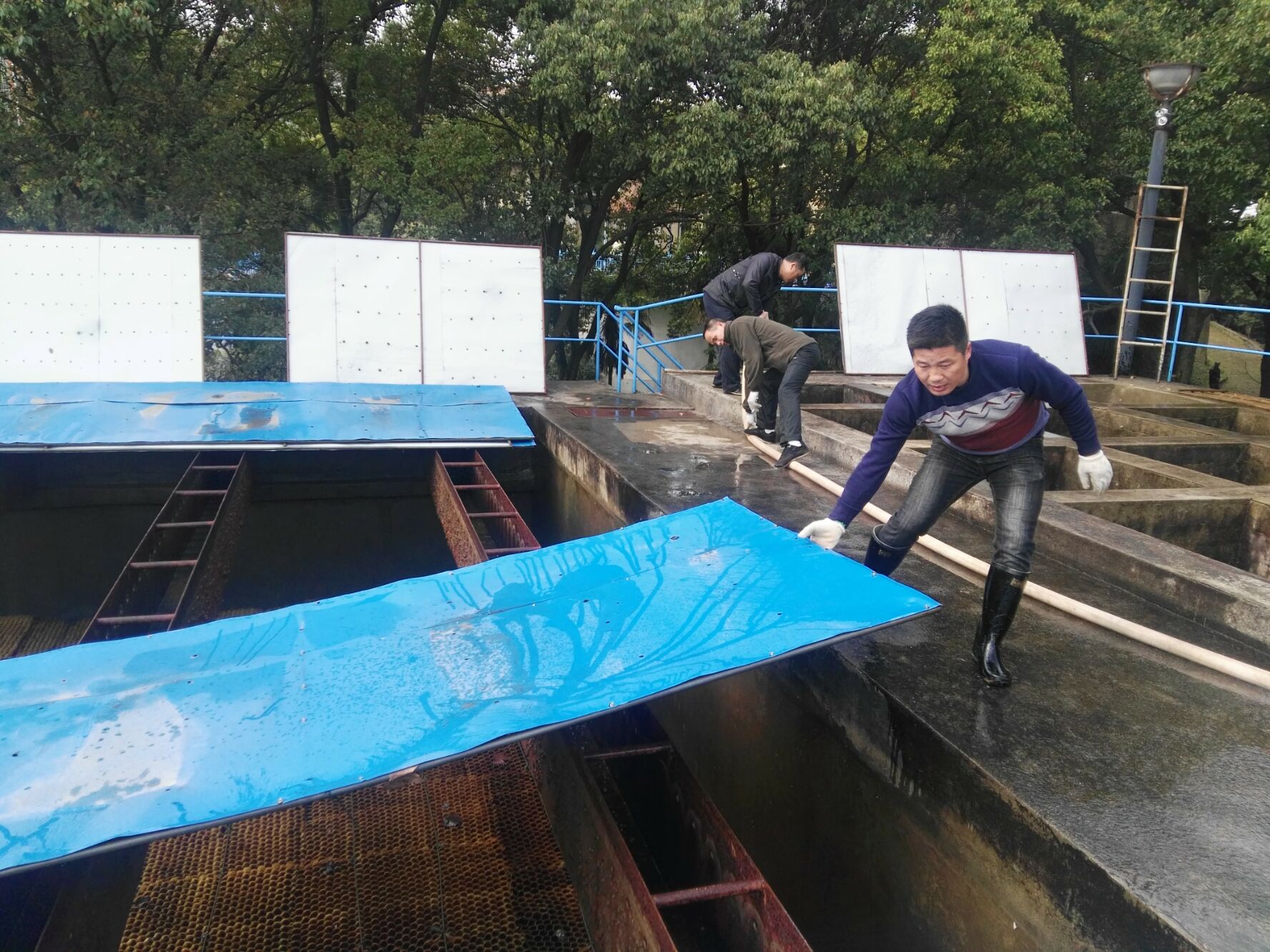 沉淀池中斜管填料要怎么快速清洗？